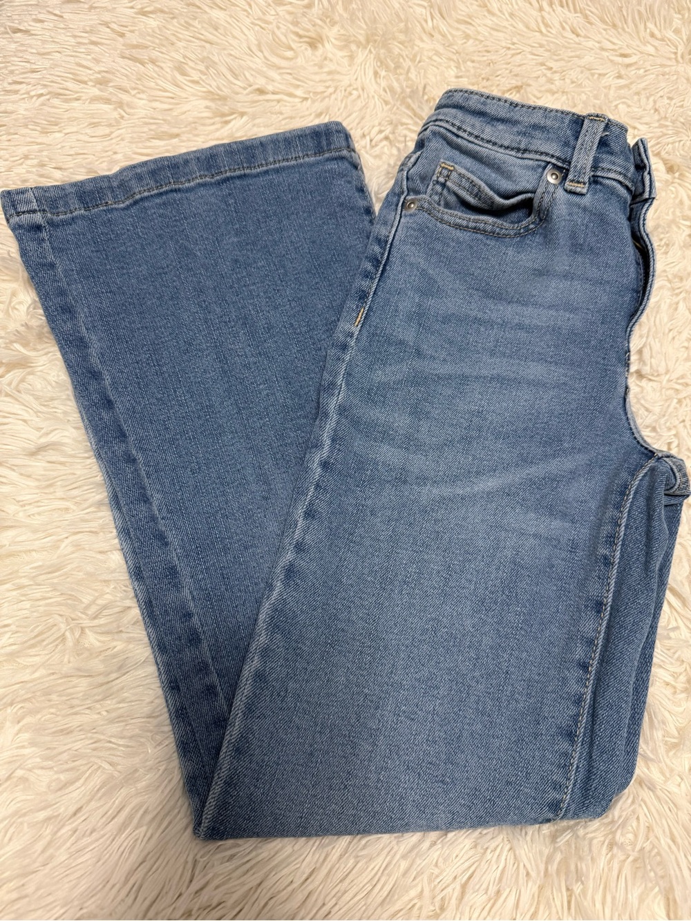 Evsie Girls Light Blue‎ Flare-Leg Jeans